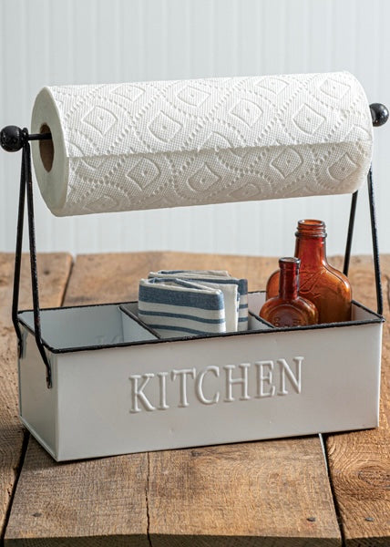Kitchen | Black and White Multi-Use Caddy