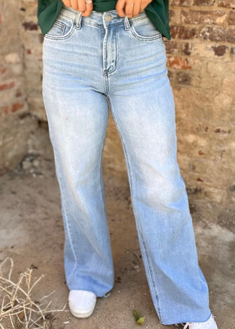 Bottoms | Flying Monkey Jeans Work Song Super High Rise Wide Leg J