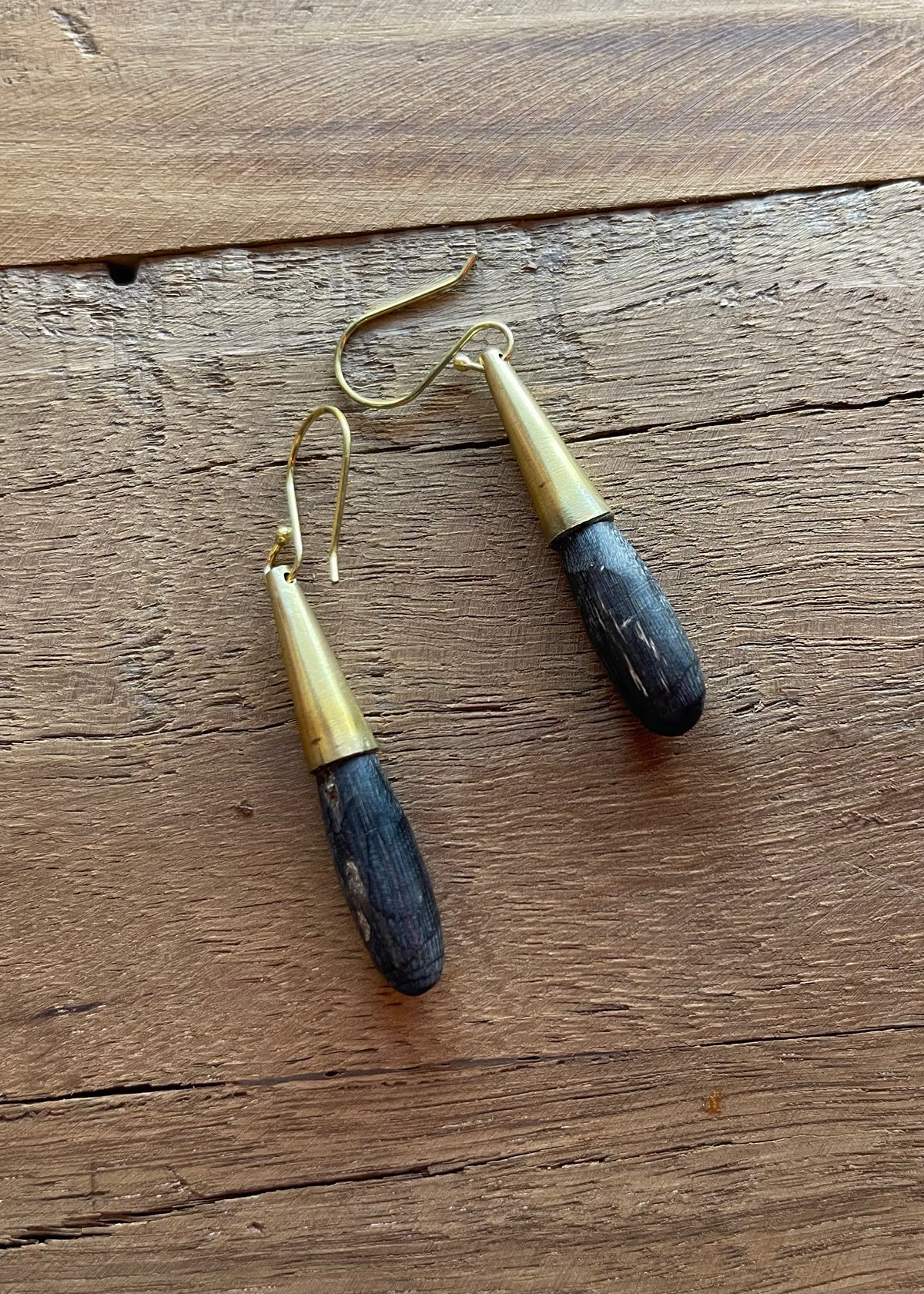 Earrings | Teardrop Horn Earrings