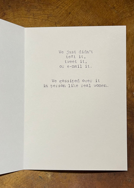 Gift | Actual Pictures Friendship Card