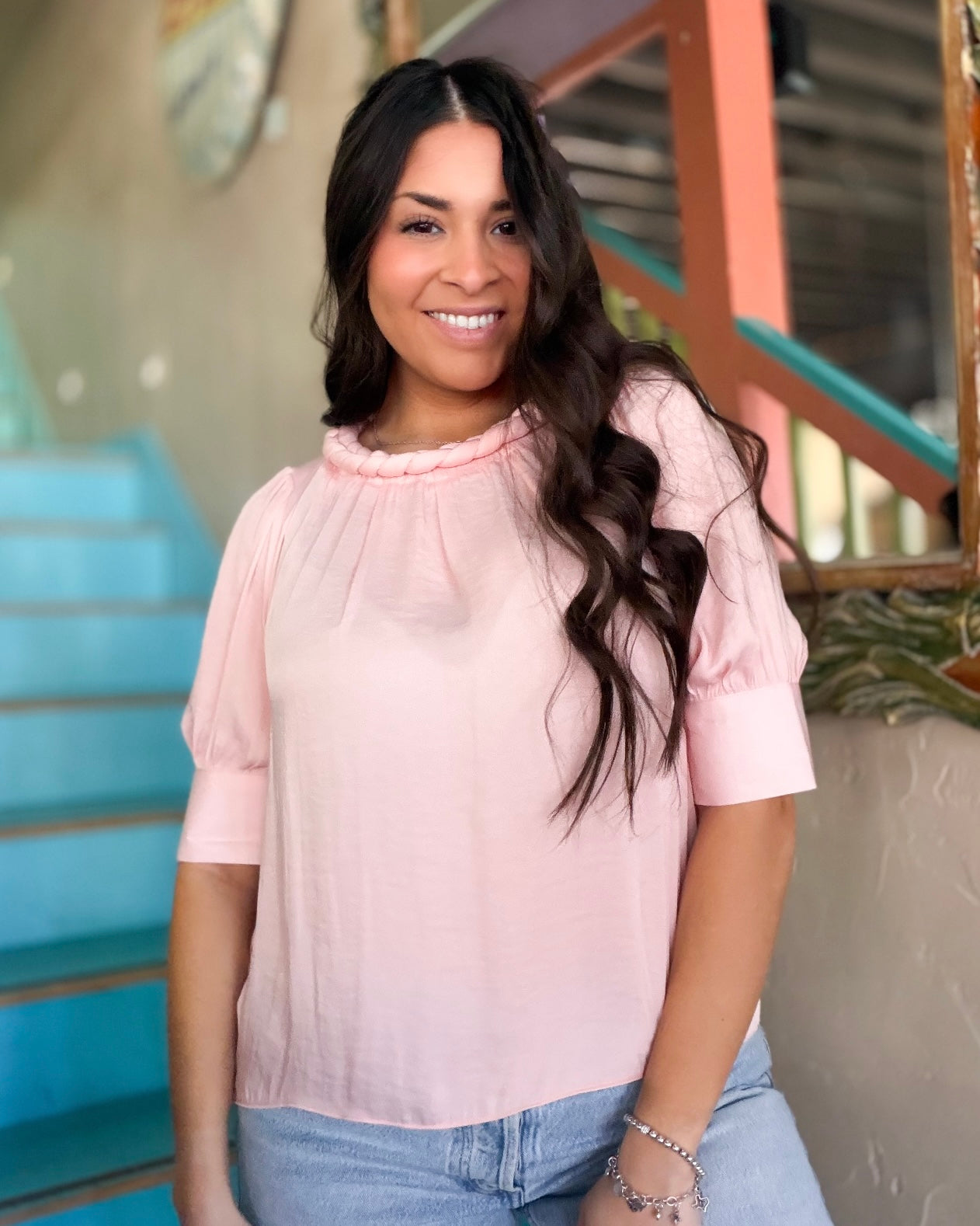 Blouse - English Rose Braided
