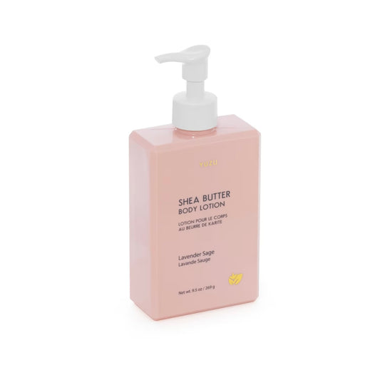 Health and Beauty | Yuzu Lavender Sage Shea Butter Body Lotion (9.5oz)