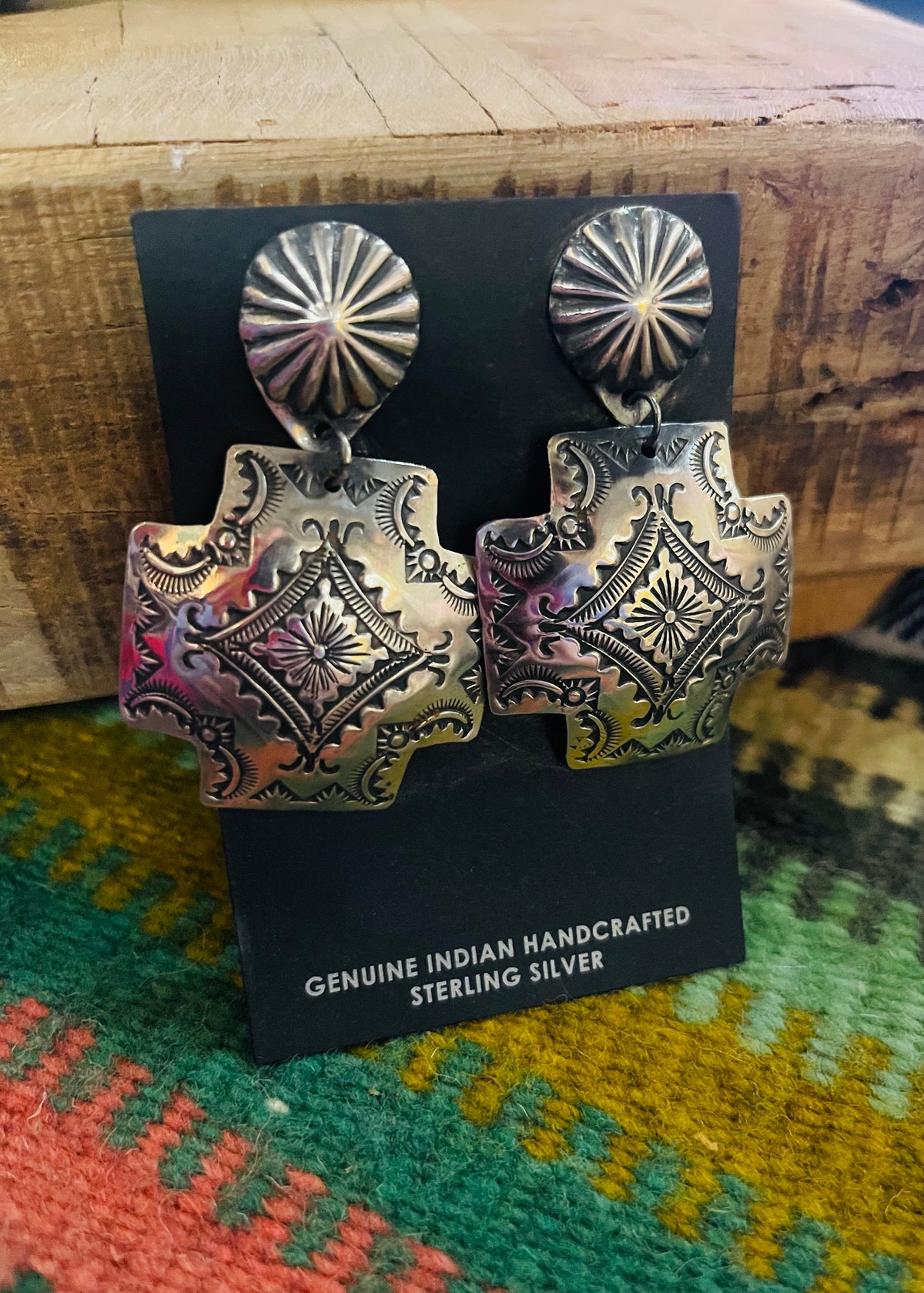 Earrings | Genuine Indian Handcrafted Sterling Silver