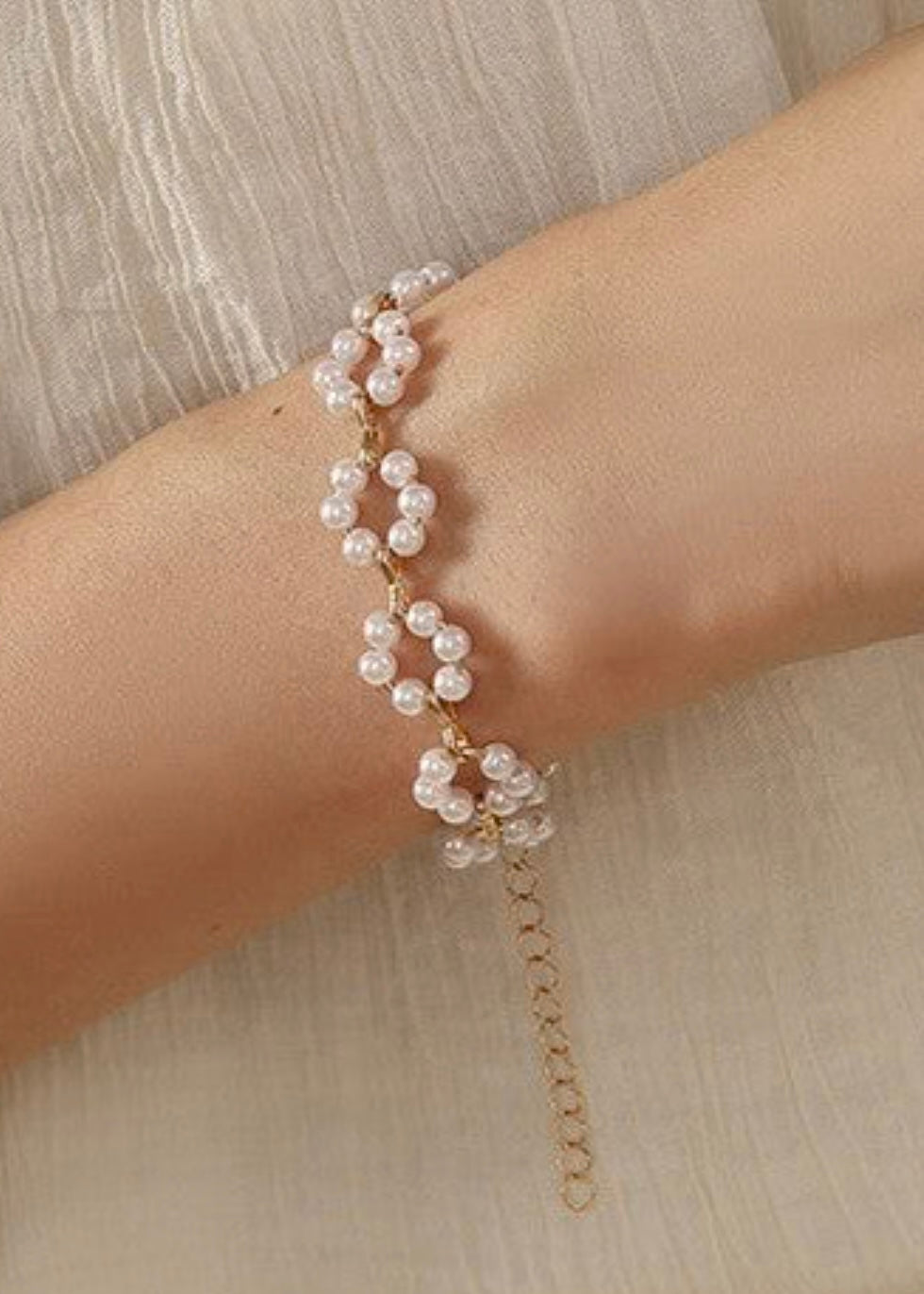 Bracelet | Flower Pearl Bracelet