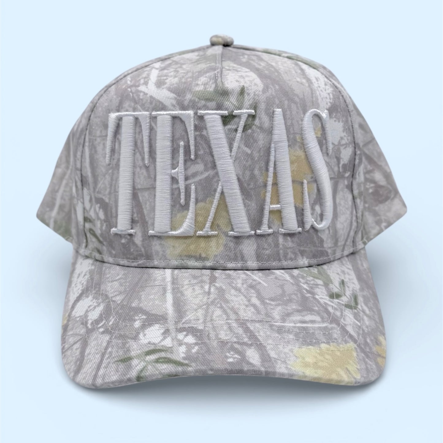 Washed Camo Texas Hat
