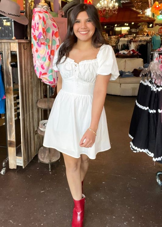 Dress | Camilla Puff Sleeve Mini Dress