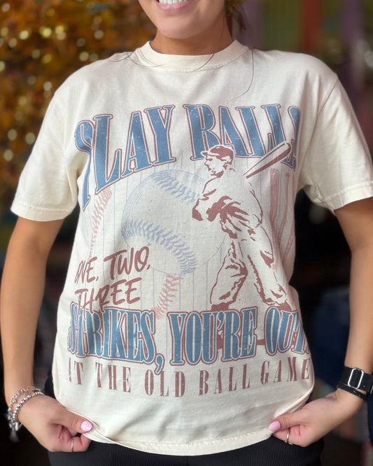 Vintage Old Ball Game Tee