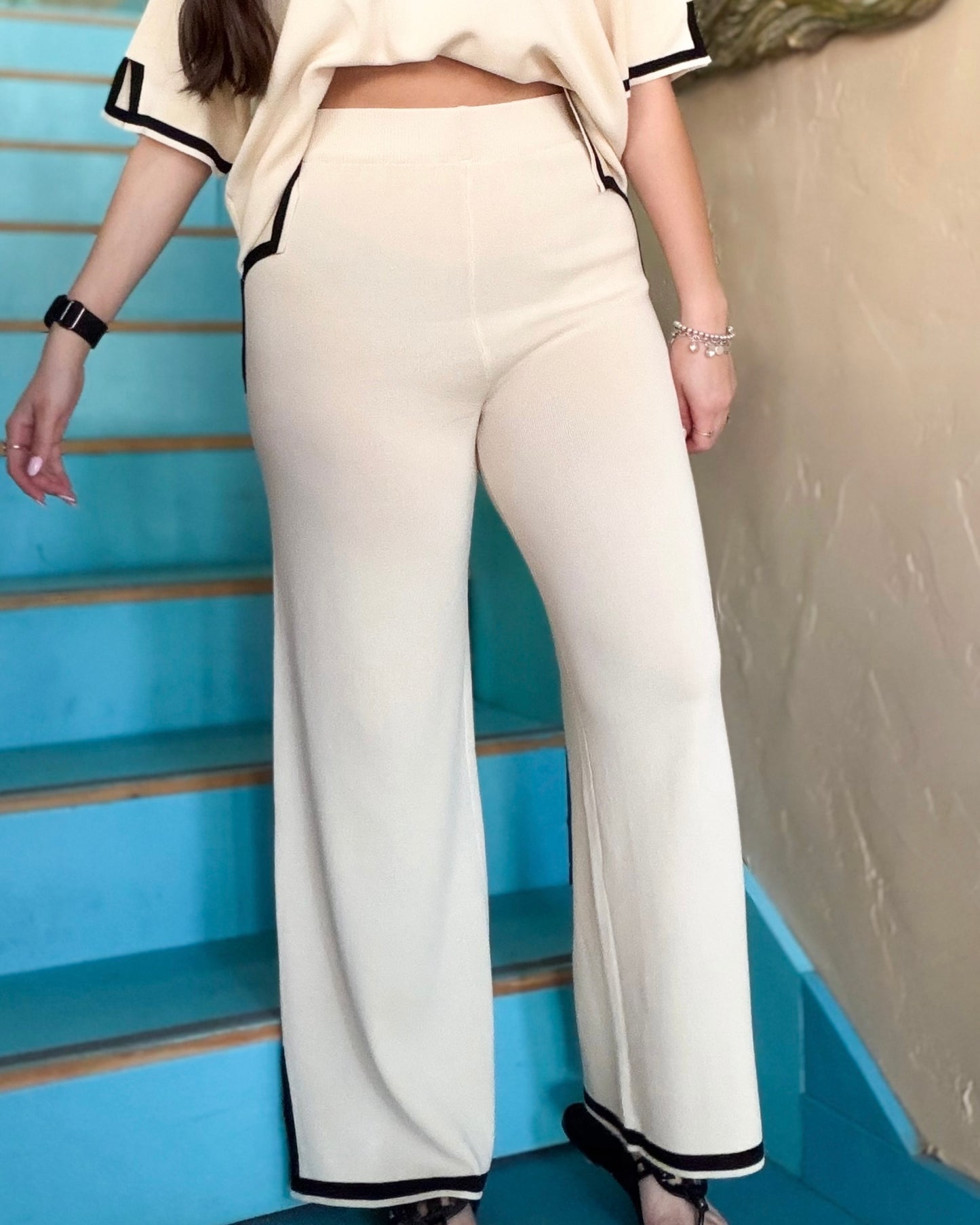 Sandstone Knit Lounge Set