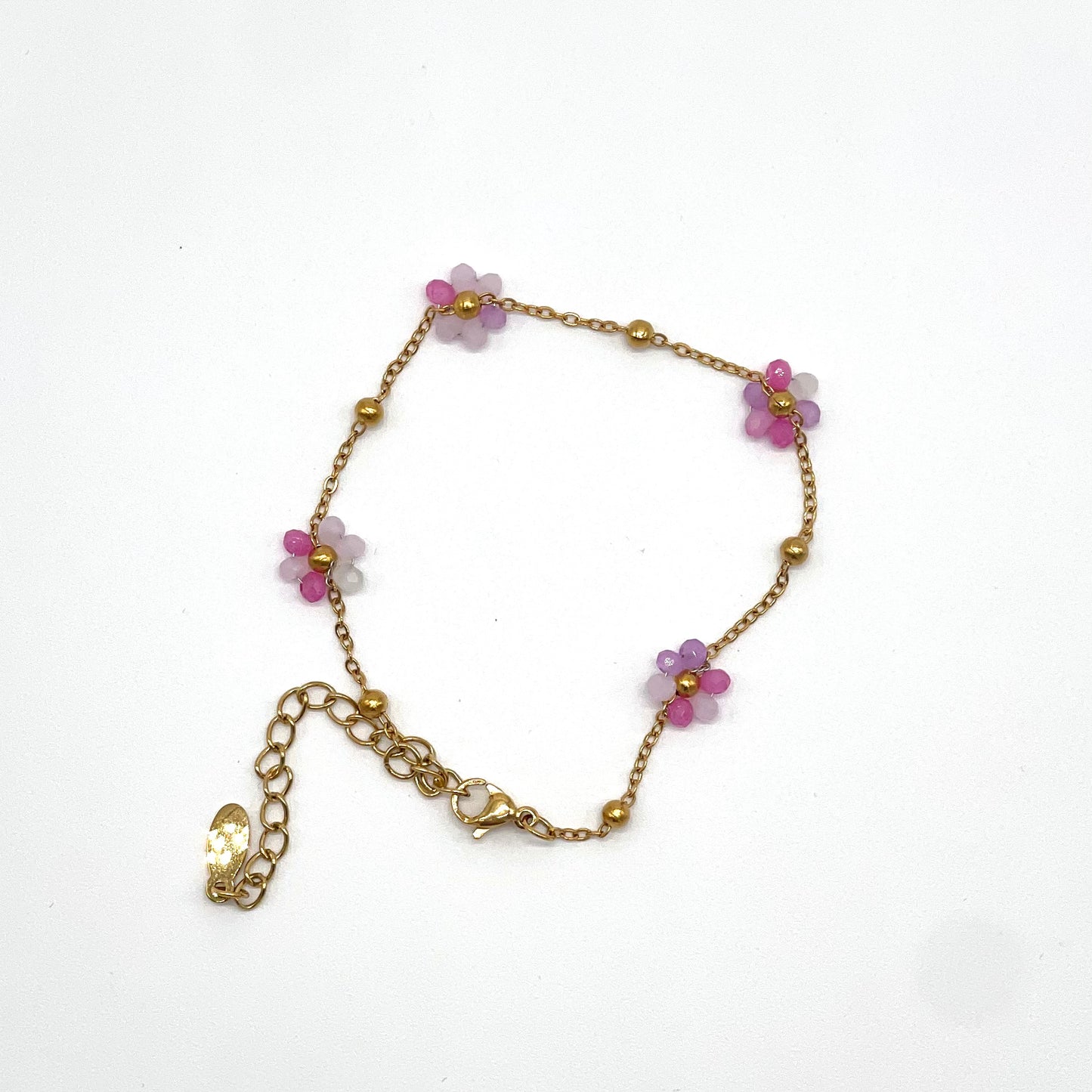 Jewelry | Bracelet Pink Ombre Flower Daisy