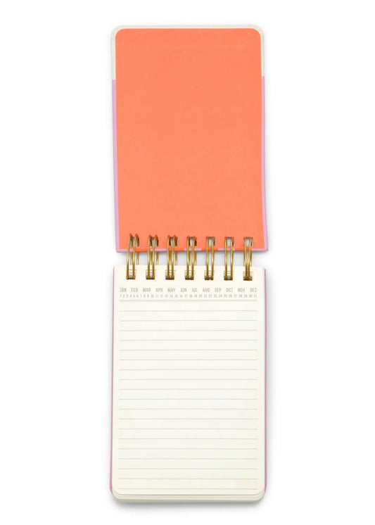 Gift | Designworks Twin Wire Chunky Striped Notepad