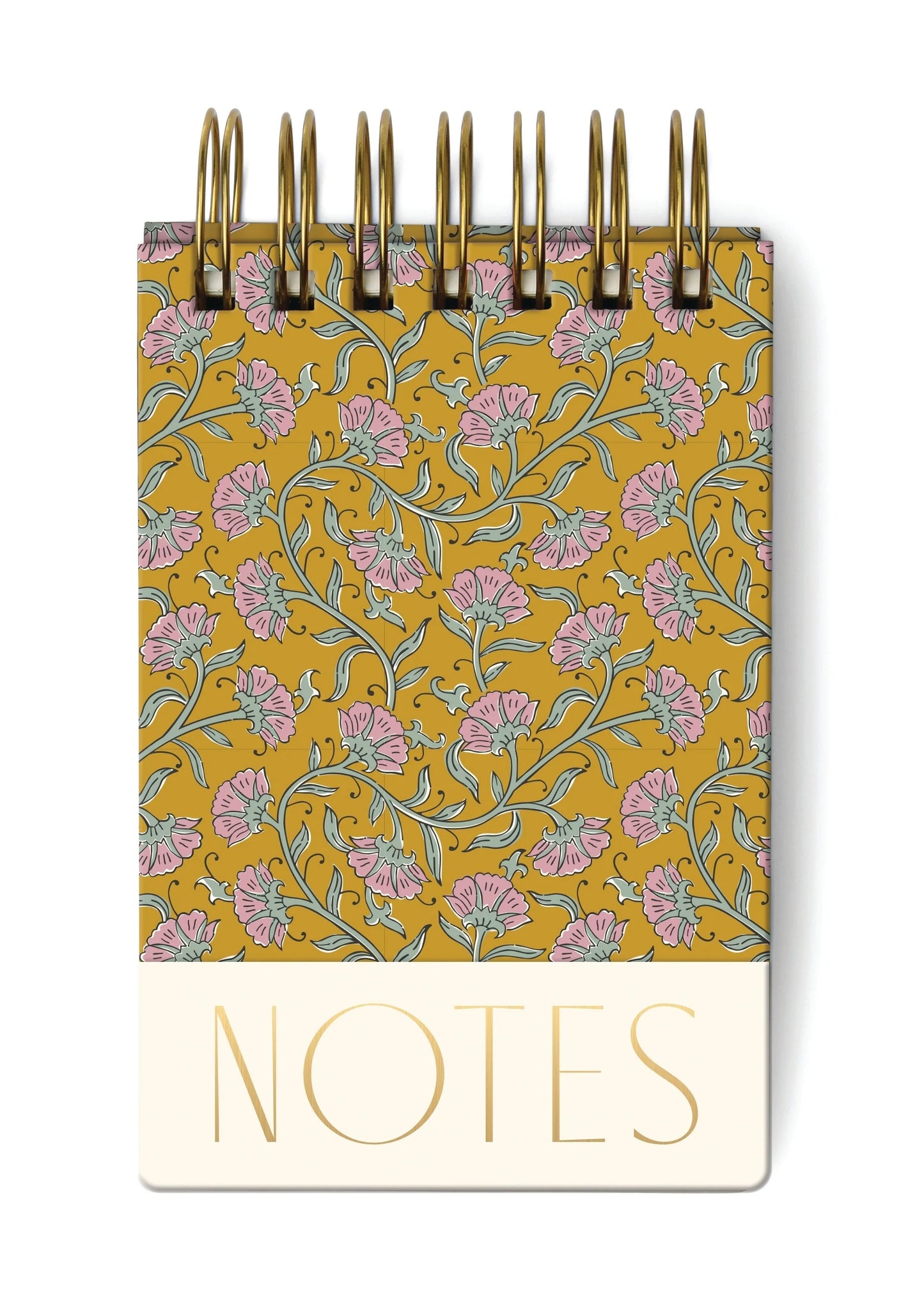 Gift | Designworks Chunky Gold Vintage Floral Notepad