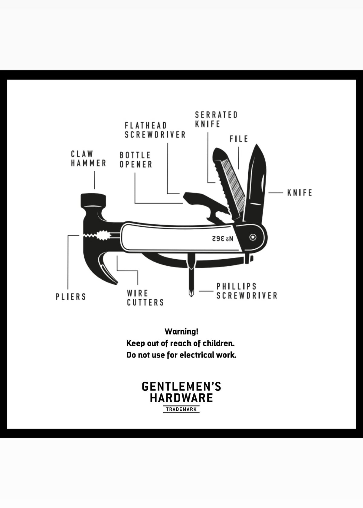 Men’s Gifts | Gentlemen&#39;s Hardware Hammer Multi-Tool