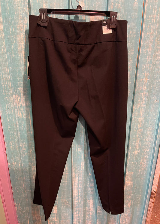 Bottoms | Thin Her Pants Black Pull On Ankle