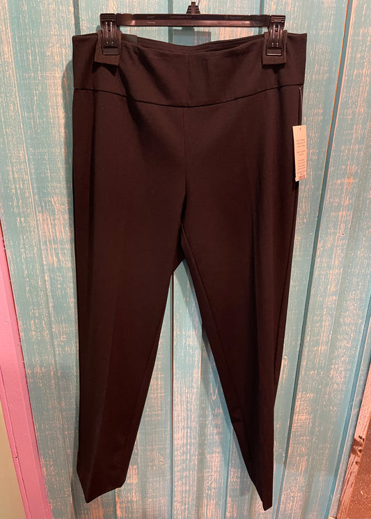 Bottoms | Thin Her Pants Black Pull On Ankle