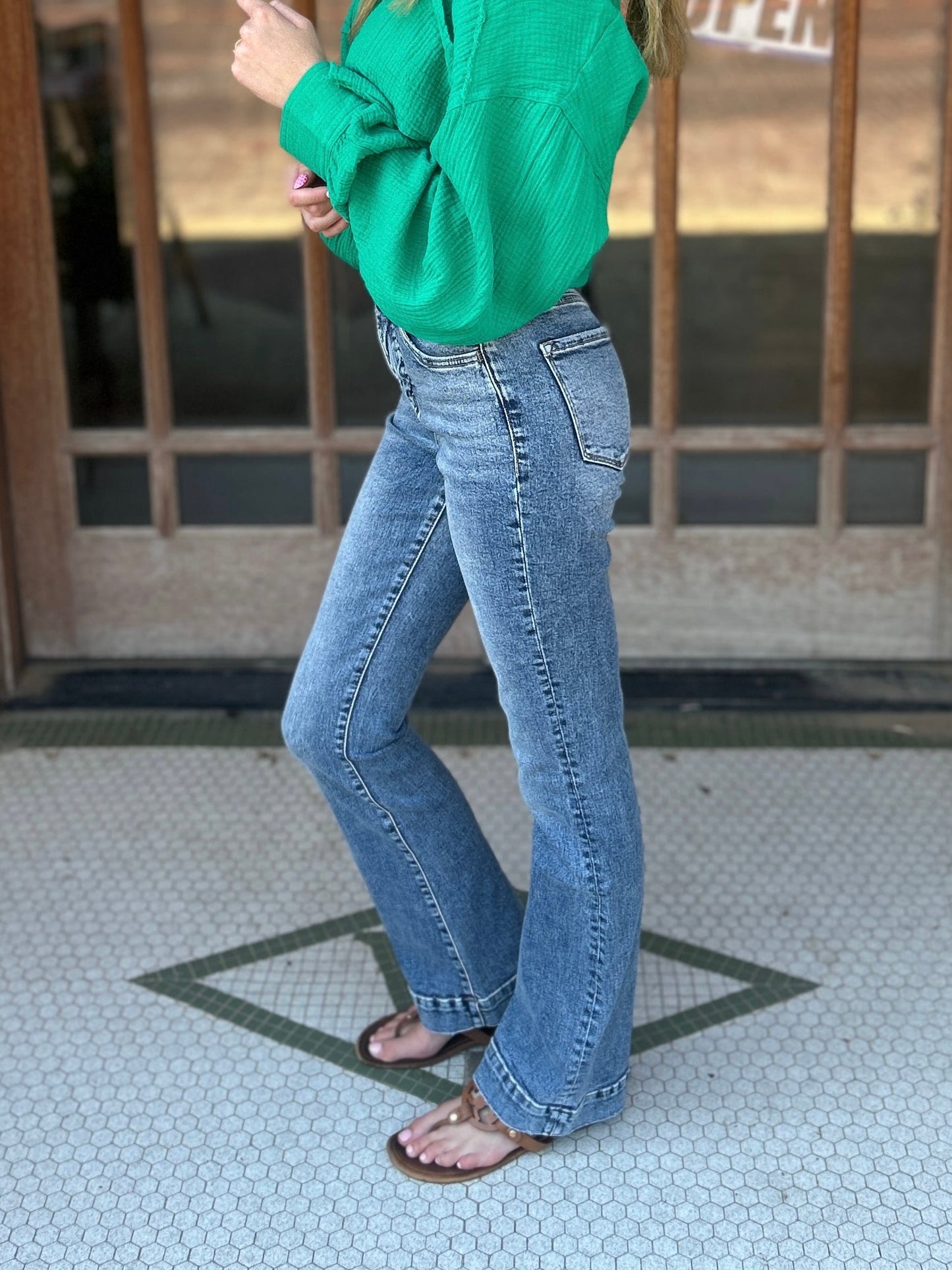 Bottoms | Jeans Vervet Tummy Control High Rise