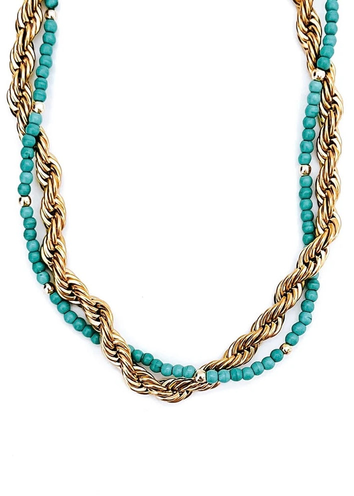 Necklace | Jenny Double Strand Necklace