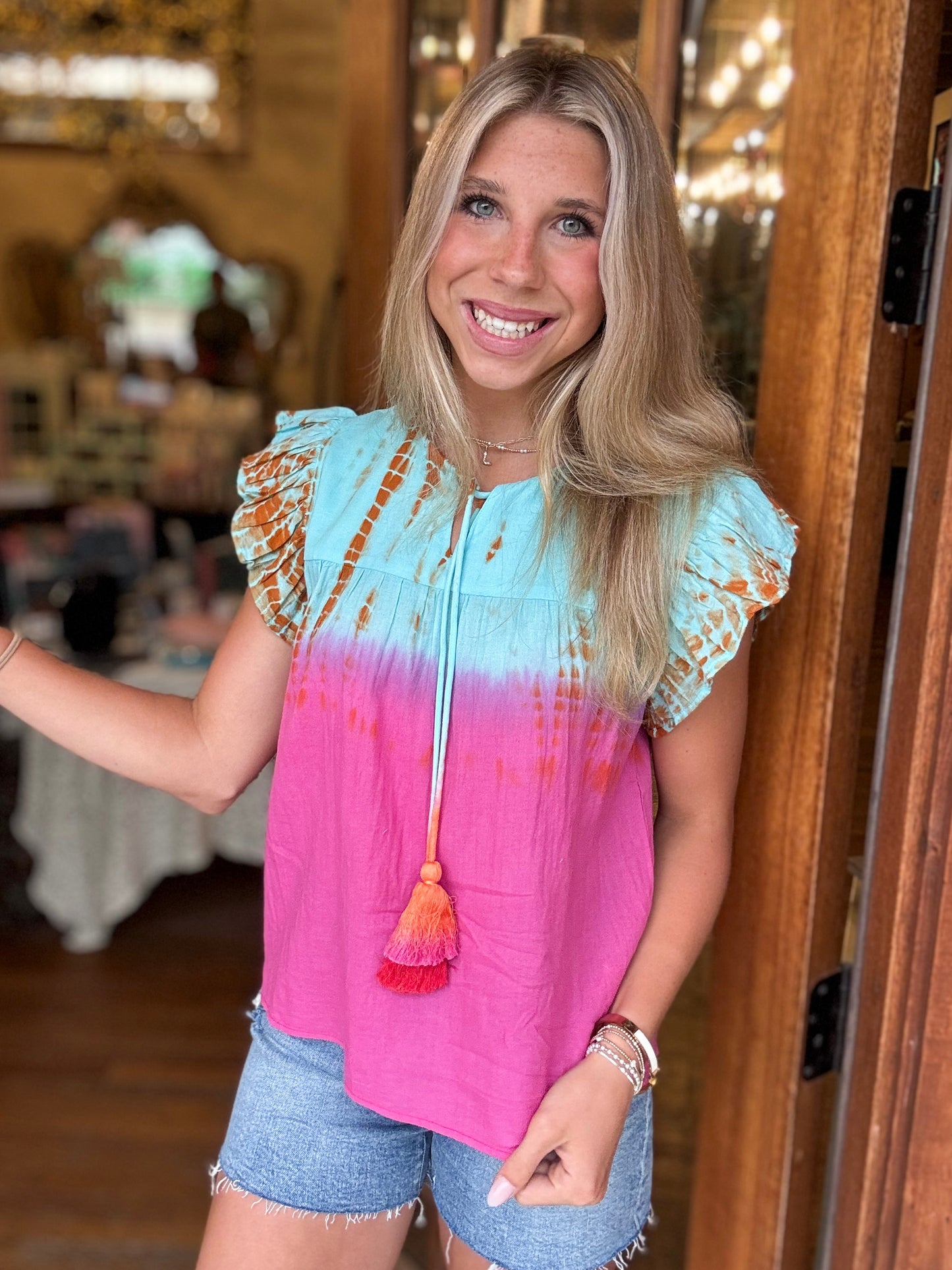 THML Top - Tie Dye Ombre