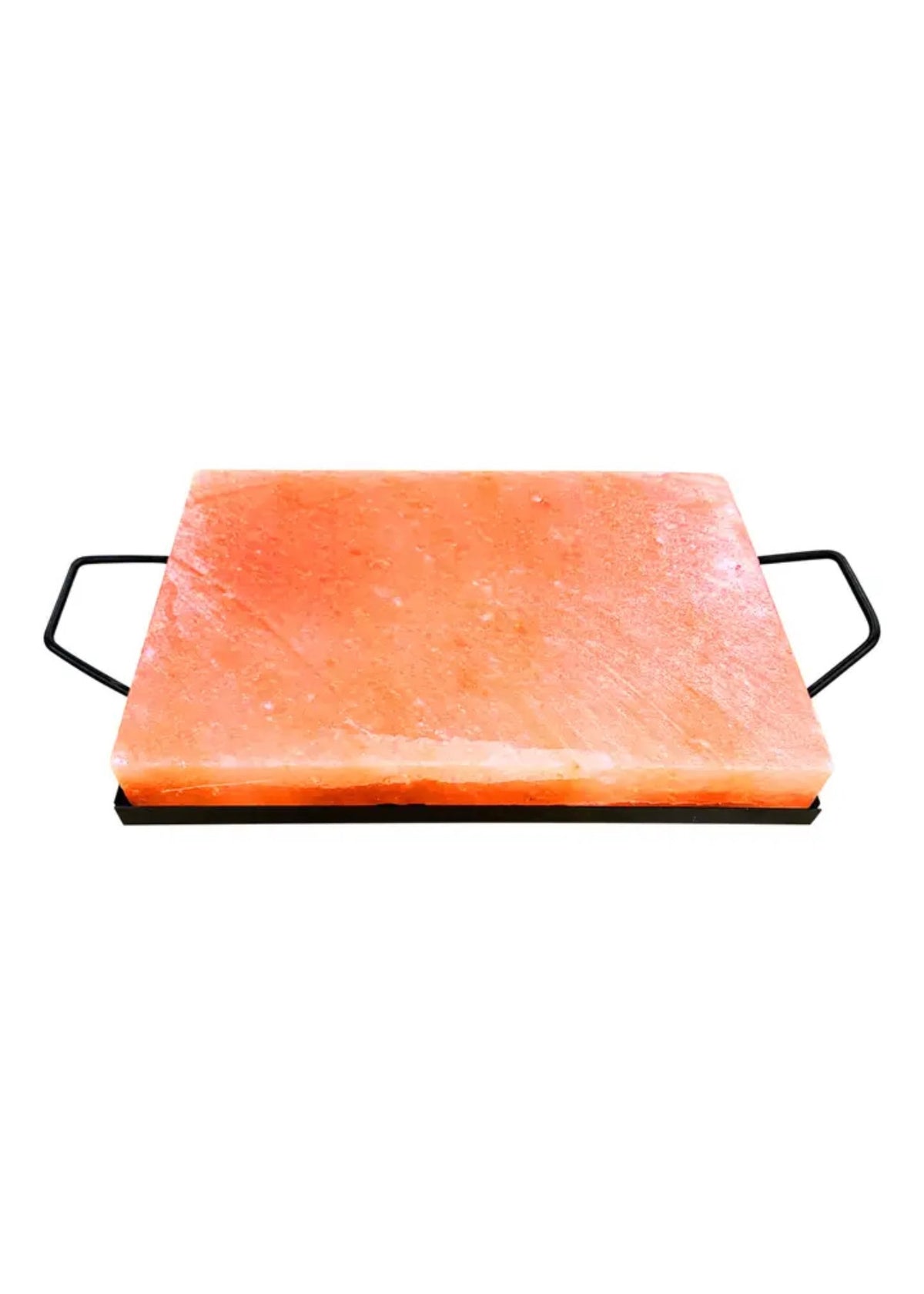 Kitchen | Outset Pink Himalayan Salt Block Holder Tray