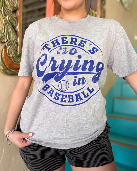 No Crying in Baseball Tee