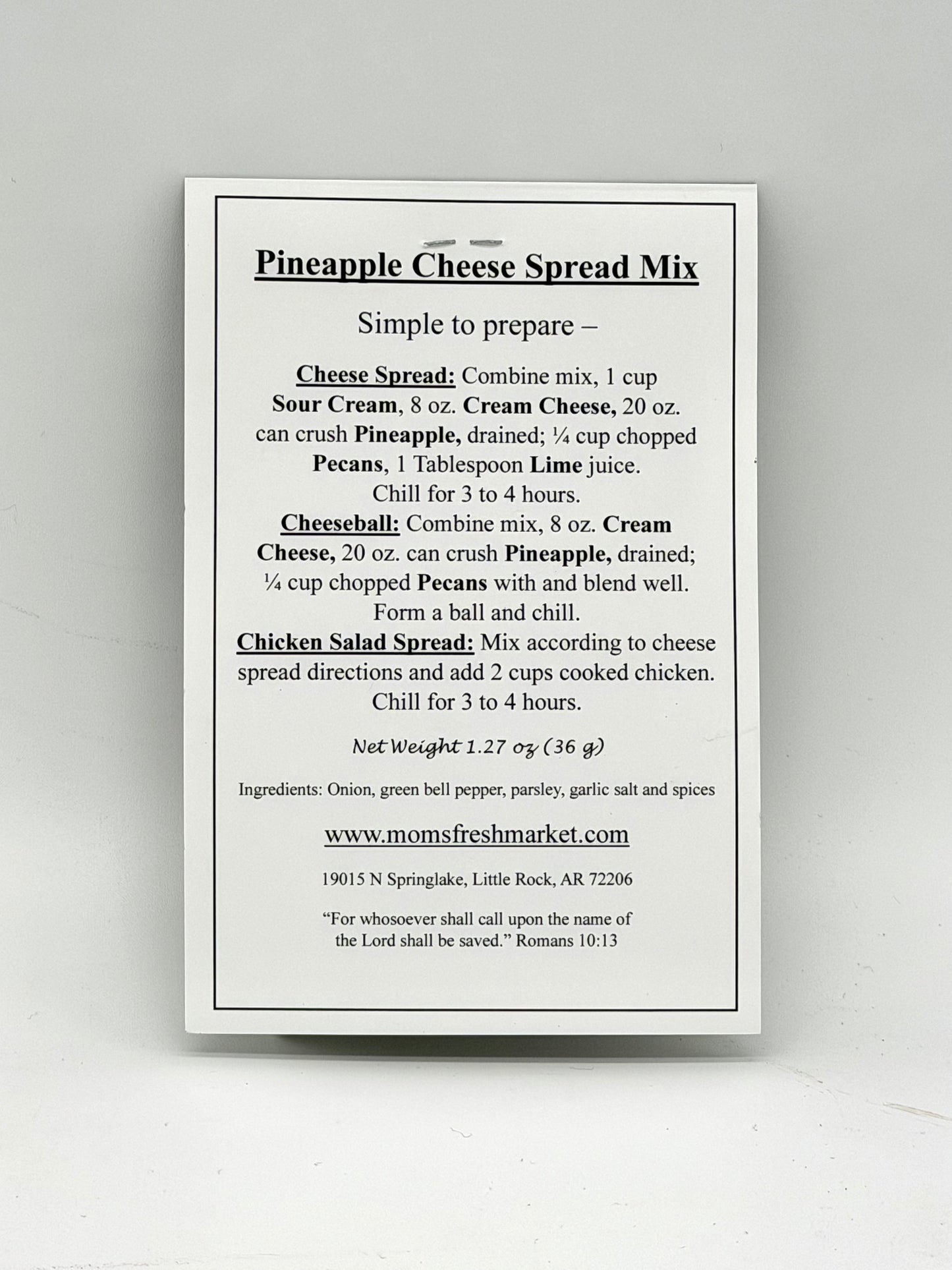 Pantry | Pineapple Cheese Spread Mix