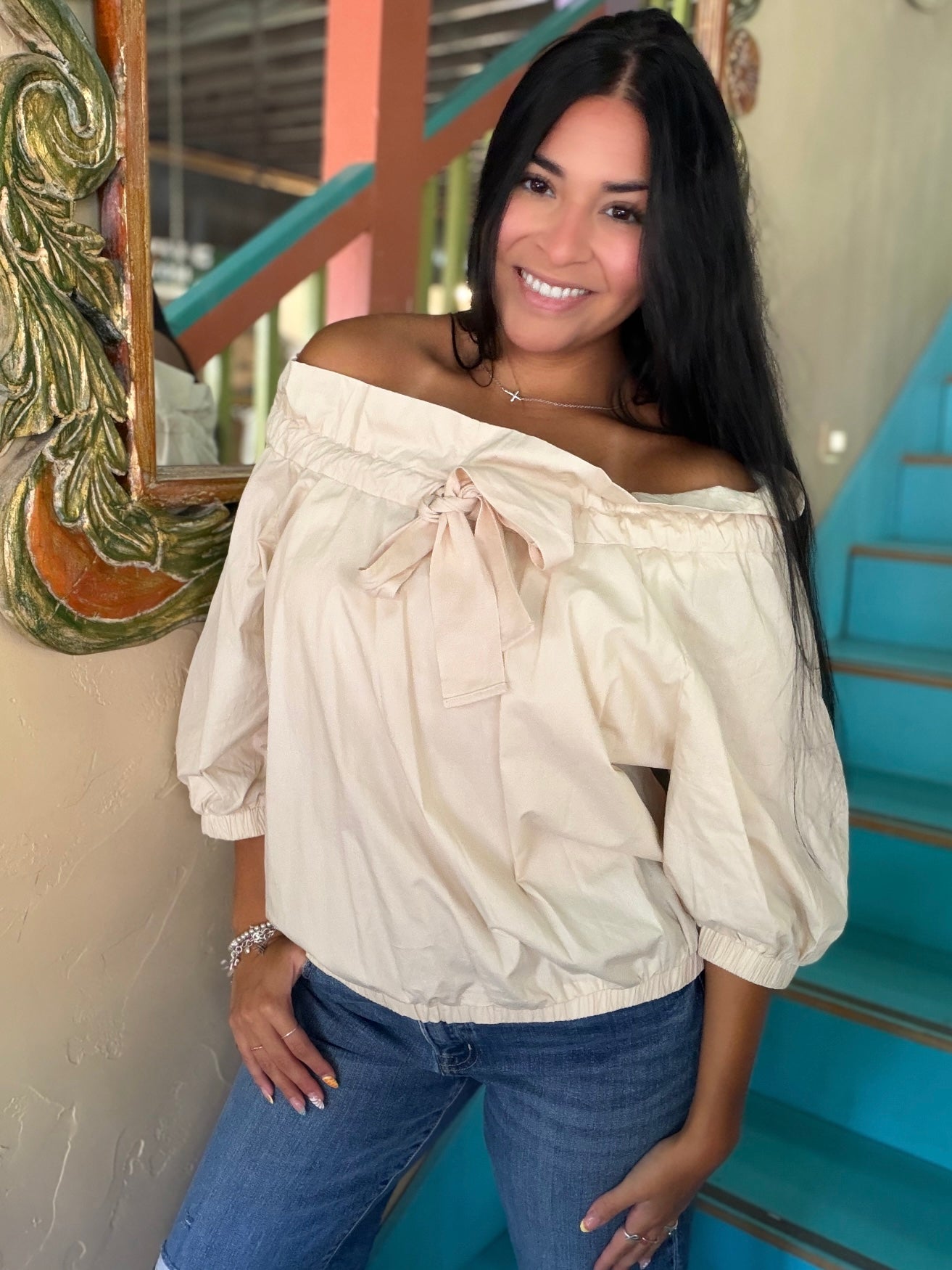 Blouse - Jodifl Whisper Bubble Sleeve