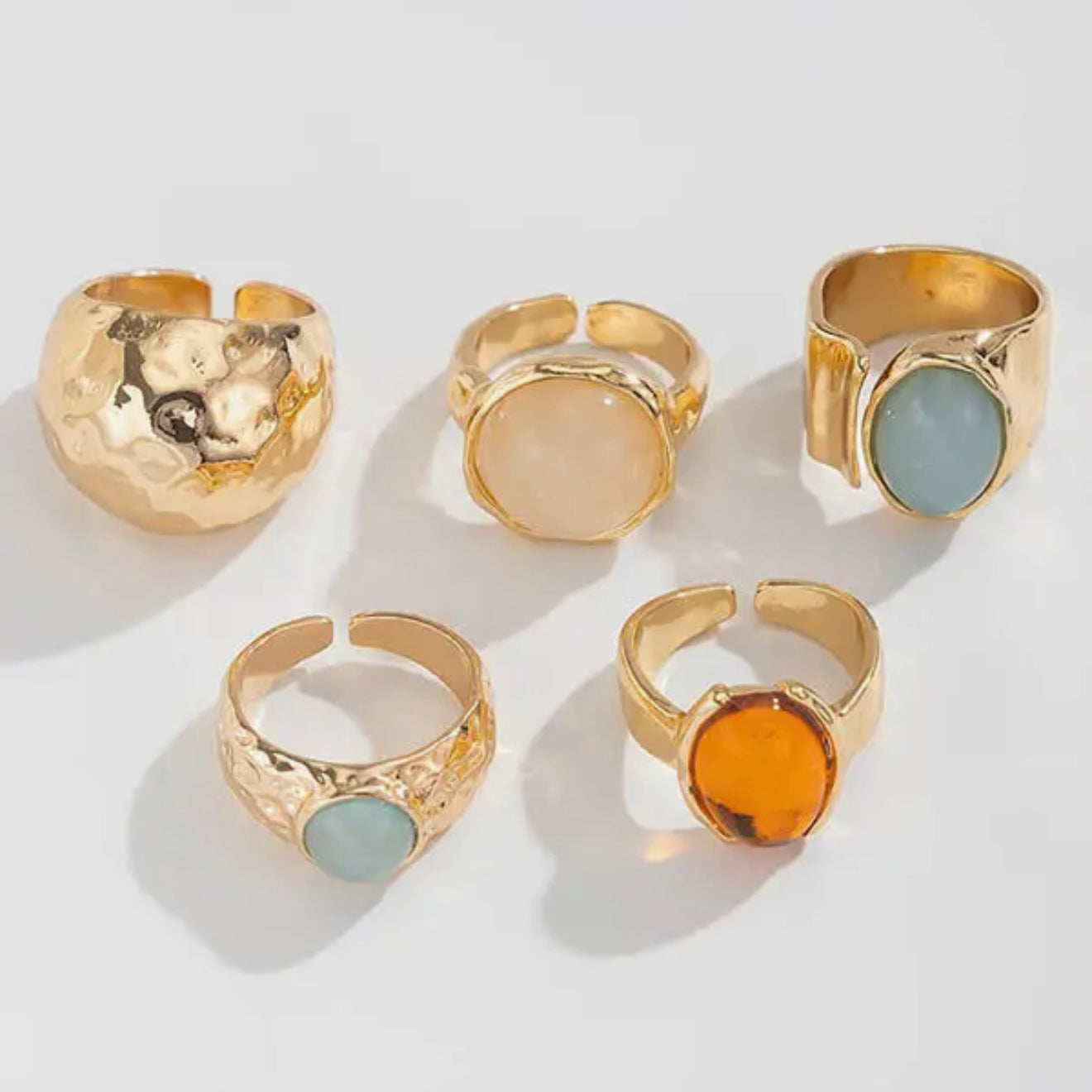 Ring Set - Geometric Ringent
