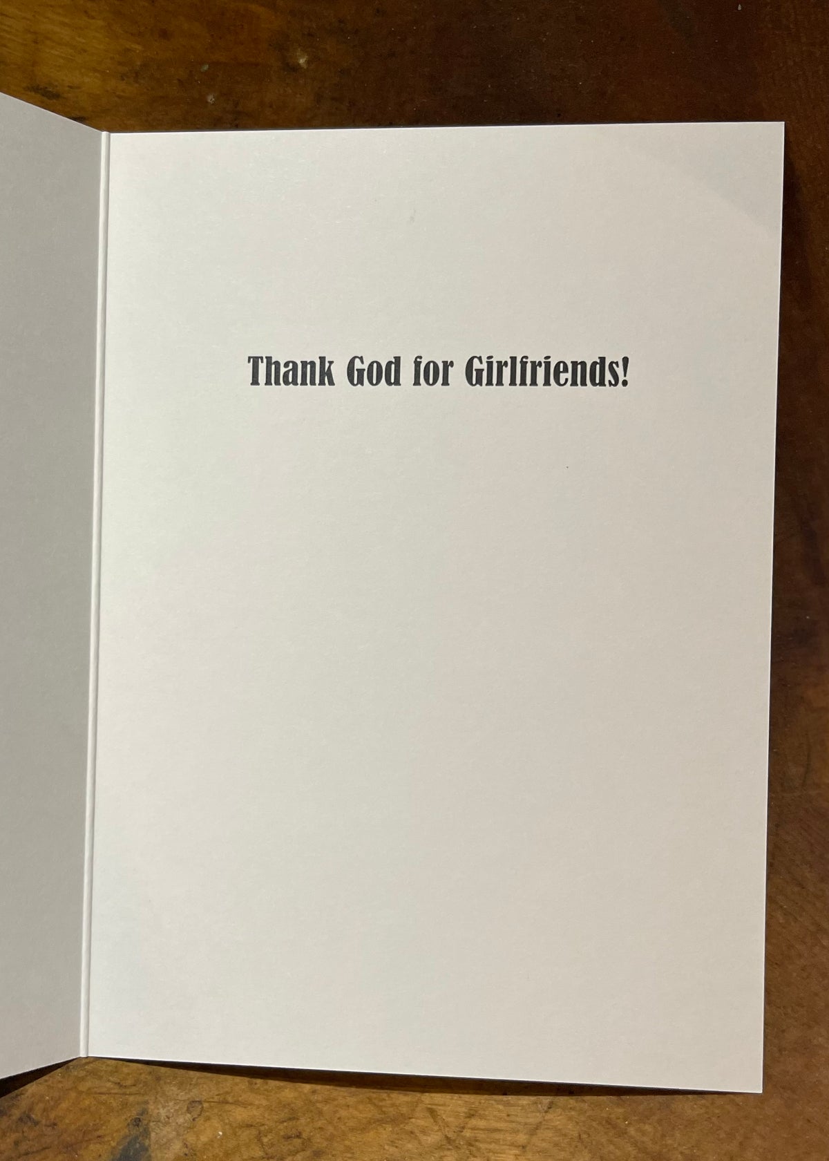 Gift | Actual Pictures Friendship Card