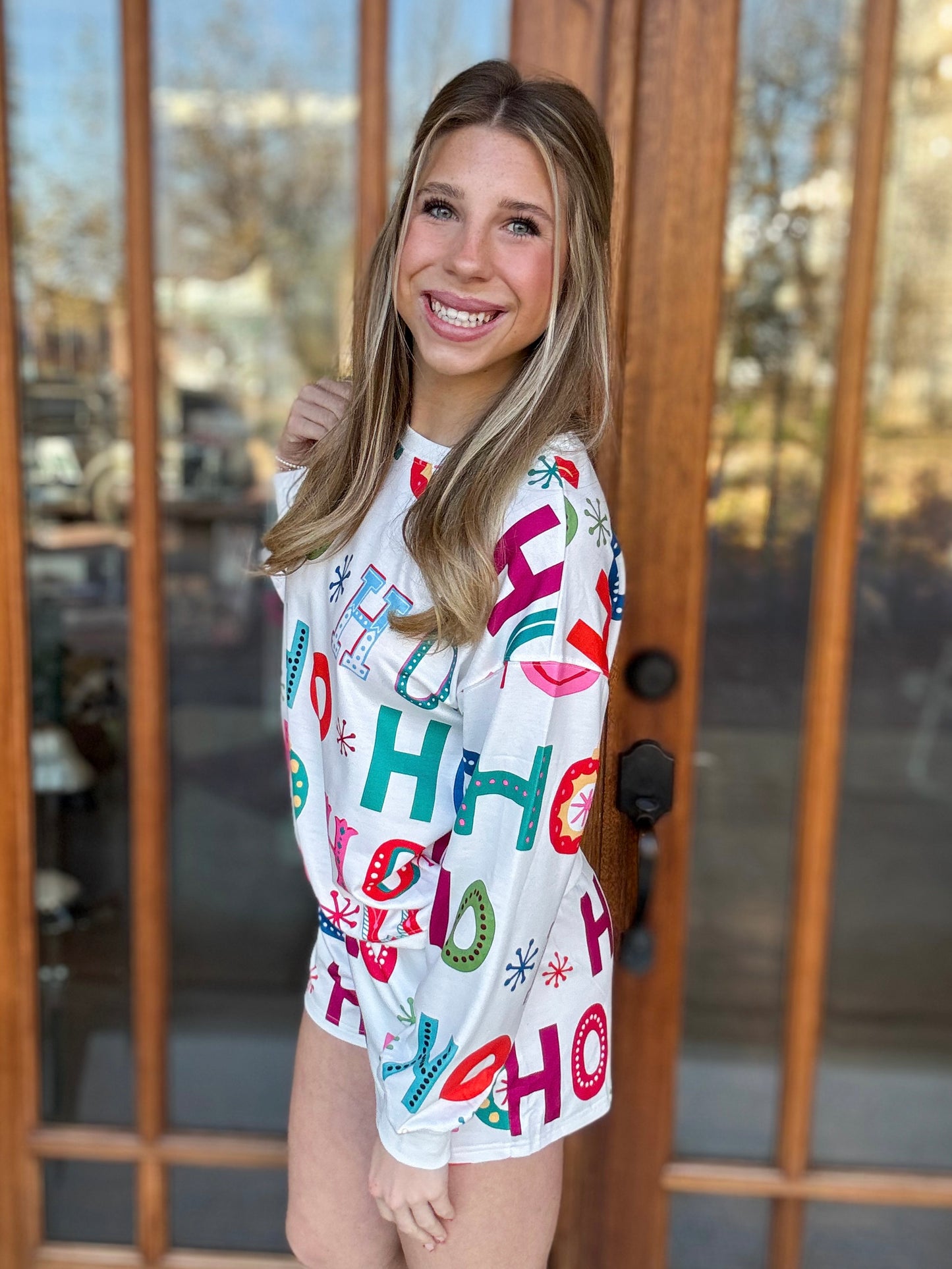 HO HO HO Christmas Lounge Set