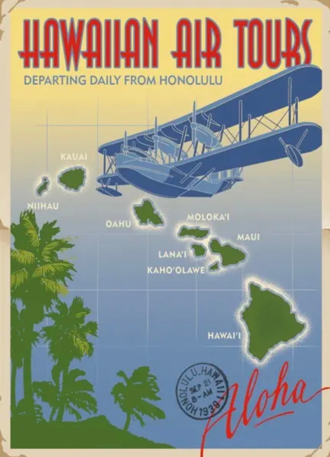 Luggage Tag - Hawaii Aloha