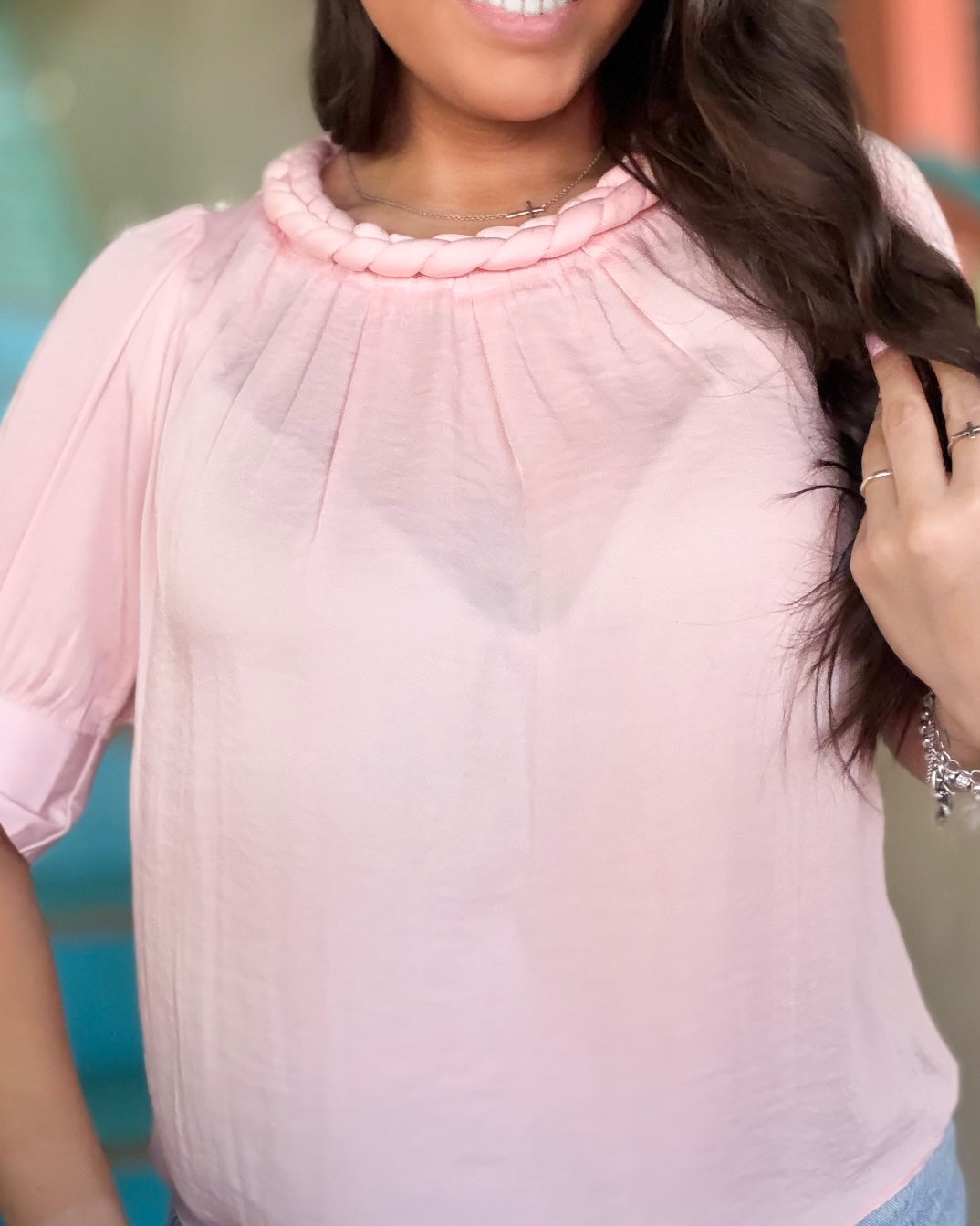 Blouse - English Rose Braided