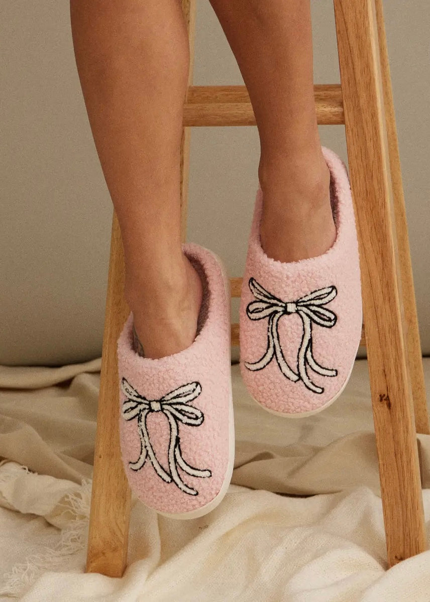 Shoes | Large Ribbons Home Slippers