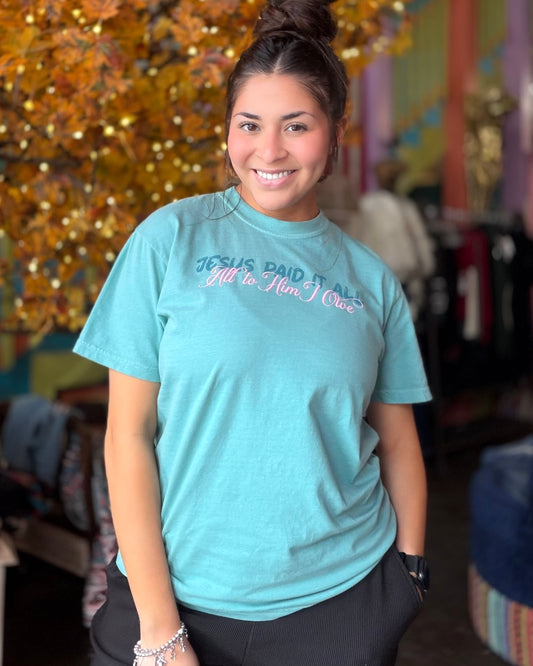 Jesus Paid It All Tee