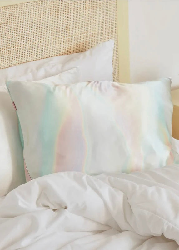 Bath &amp; Beauty | Kitsch Satin Aura 1pc Pillowcase