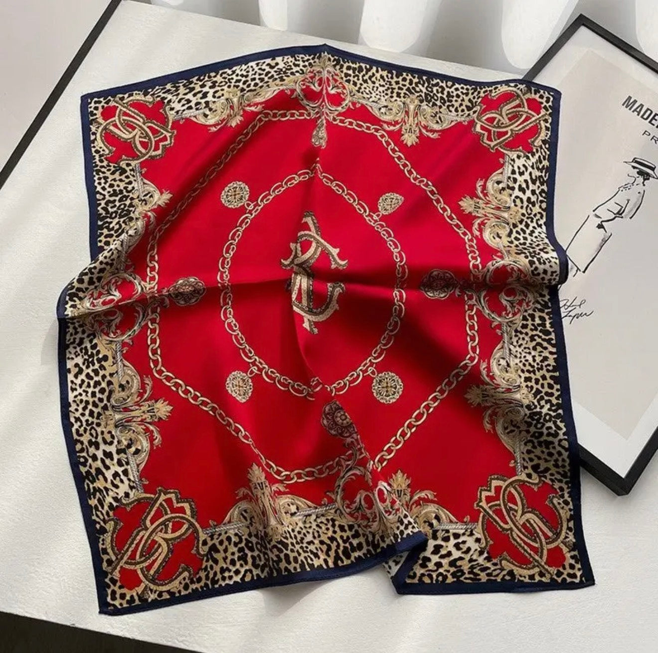 Scarf - Red Design