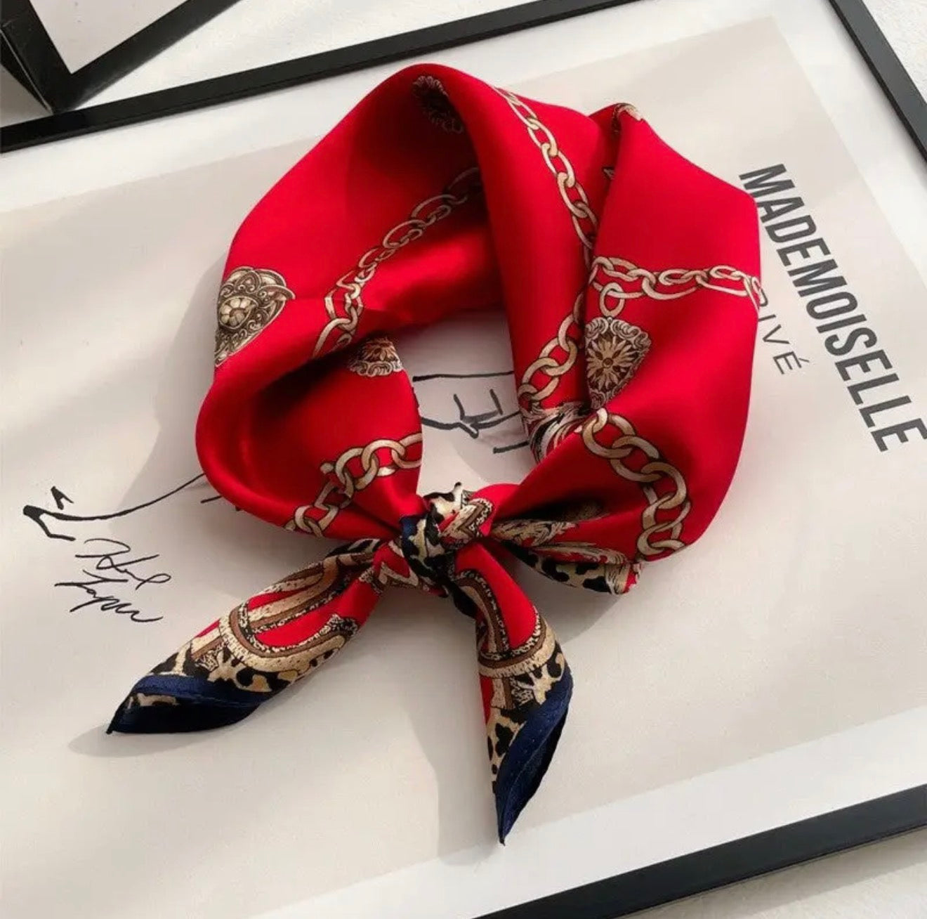 Scarf - Red Design