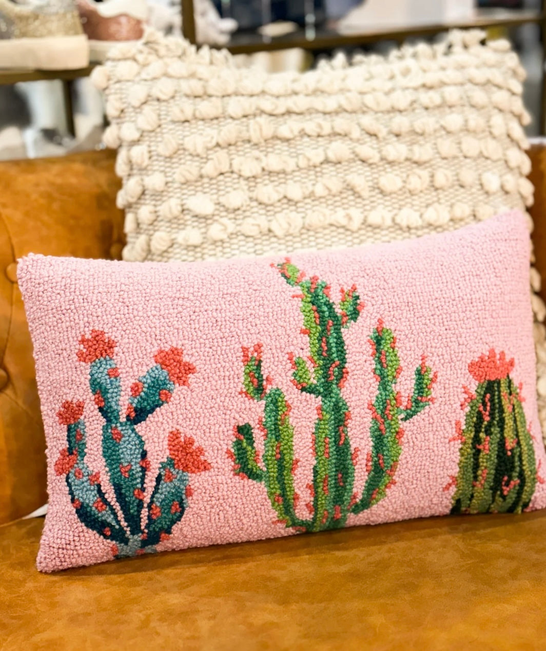 Linens | Throw Pillow - Cactus Hook