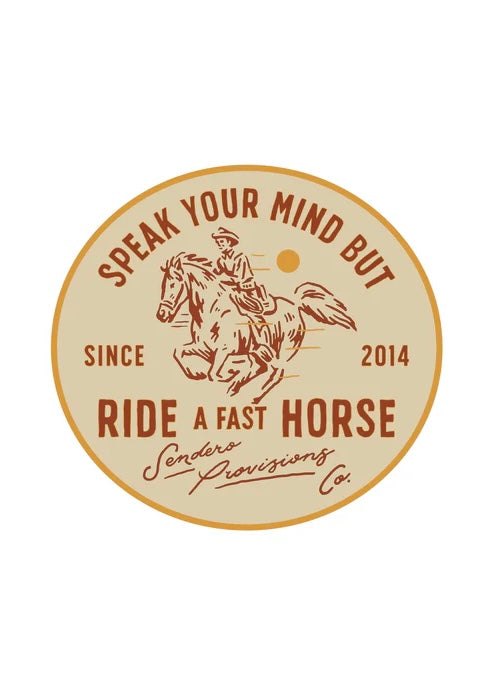 Sendero | Fast Horse Sticker