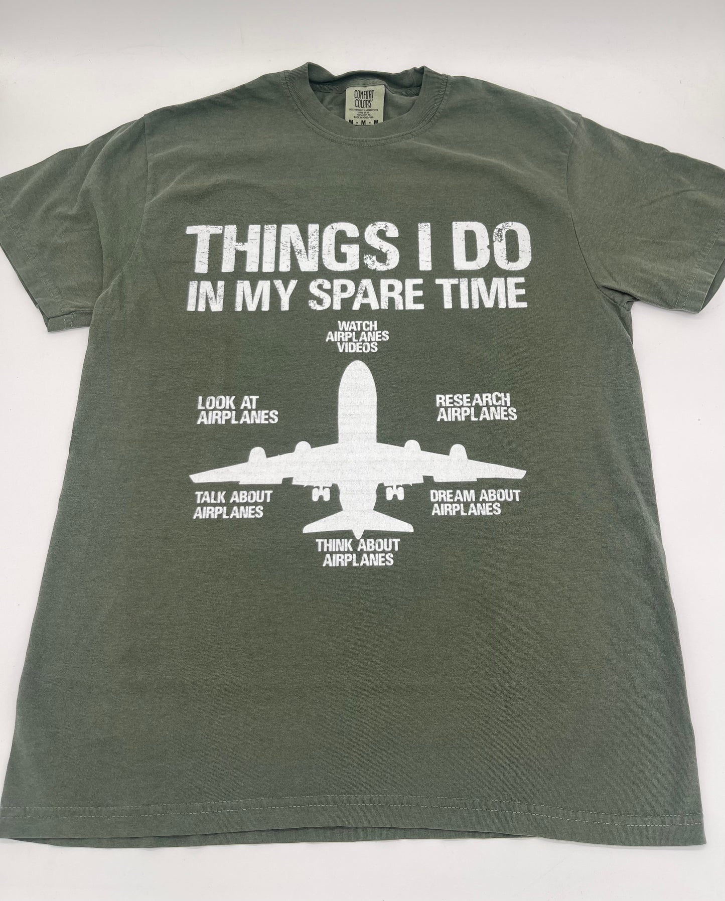 Tops | Graphic Tee Aviation In My Spare Time
