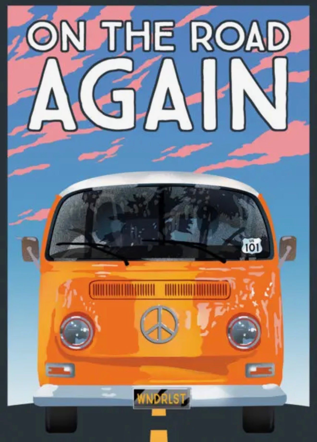 Luggage Tag - On the Road Again