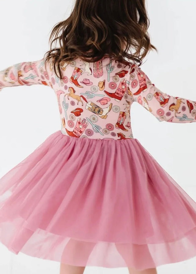 Girls | Bird &amp; Bean Dakota Bamboo Tulle Dress