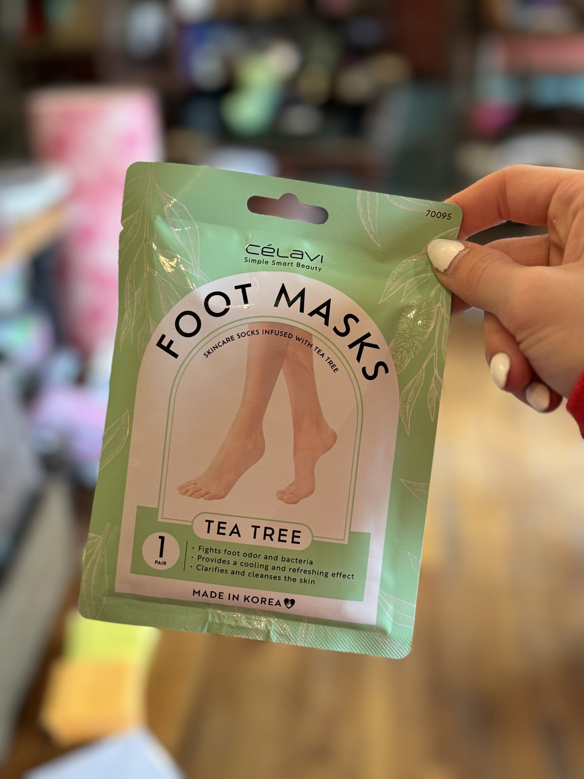 Bath &amp; Beeauty | Celavi Tea Tree Foot Masks