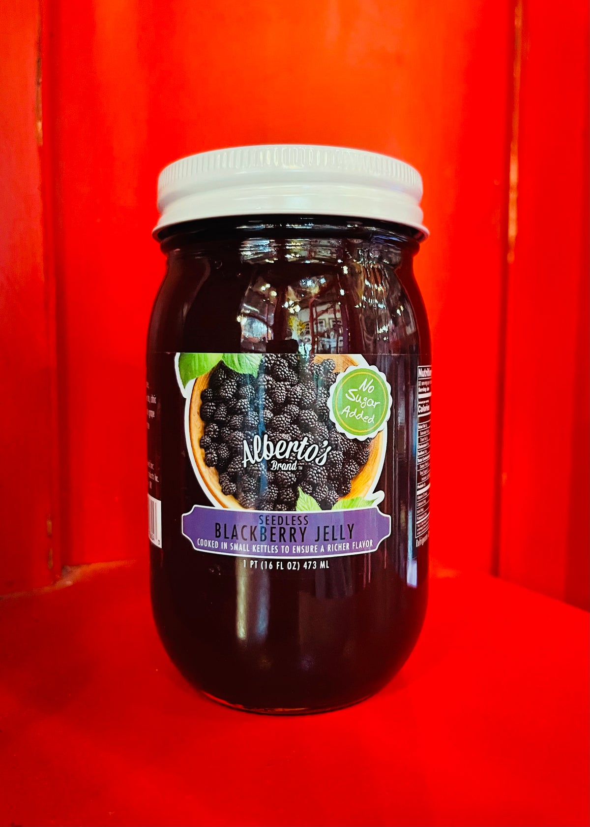 Pantry | Alberto&#39;s No Sugar Added Blackberry Jelly