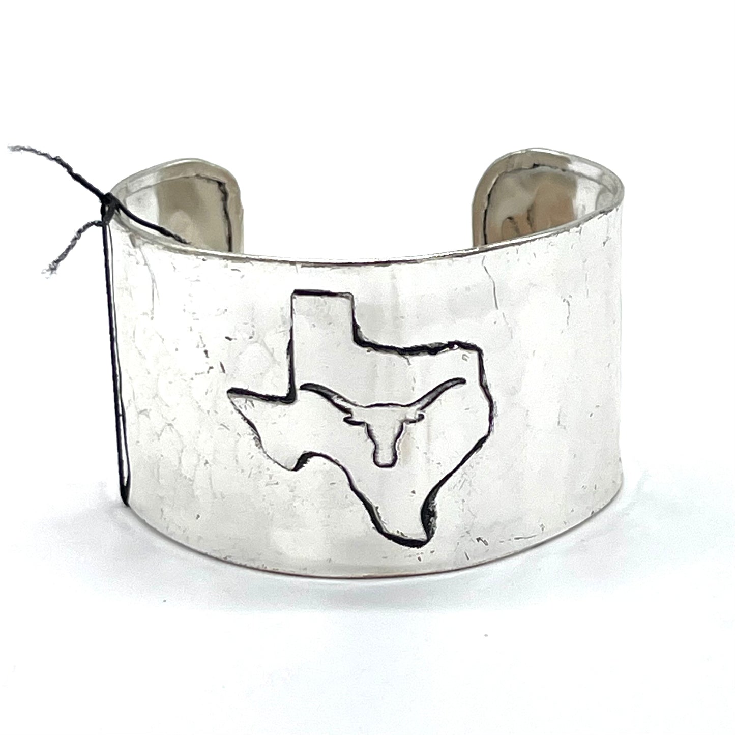 Jewelry | Bracelet Texas Cuff Silver with Longhorn