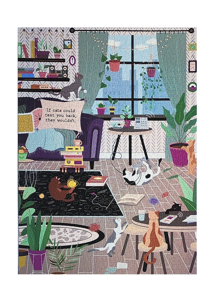 Puzzle | Elembee 1000pc Soft Touch Jigsaw Puzzle