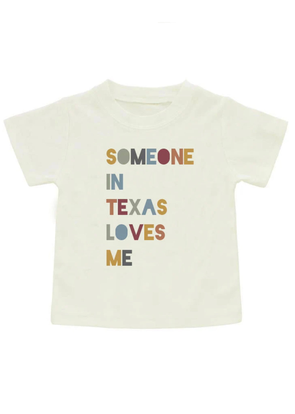 Girls | Emerson and Friends Someone in Texas Cotton Short Sleeve Shirt