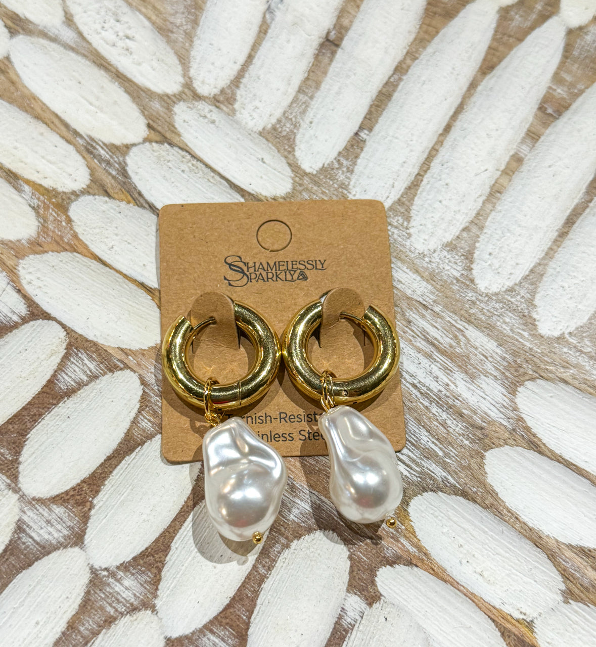 Earrings | Faux Pearl Drops