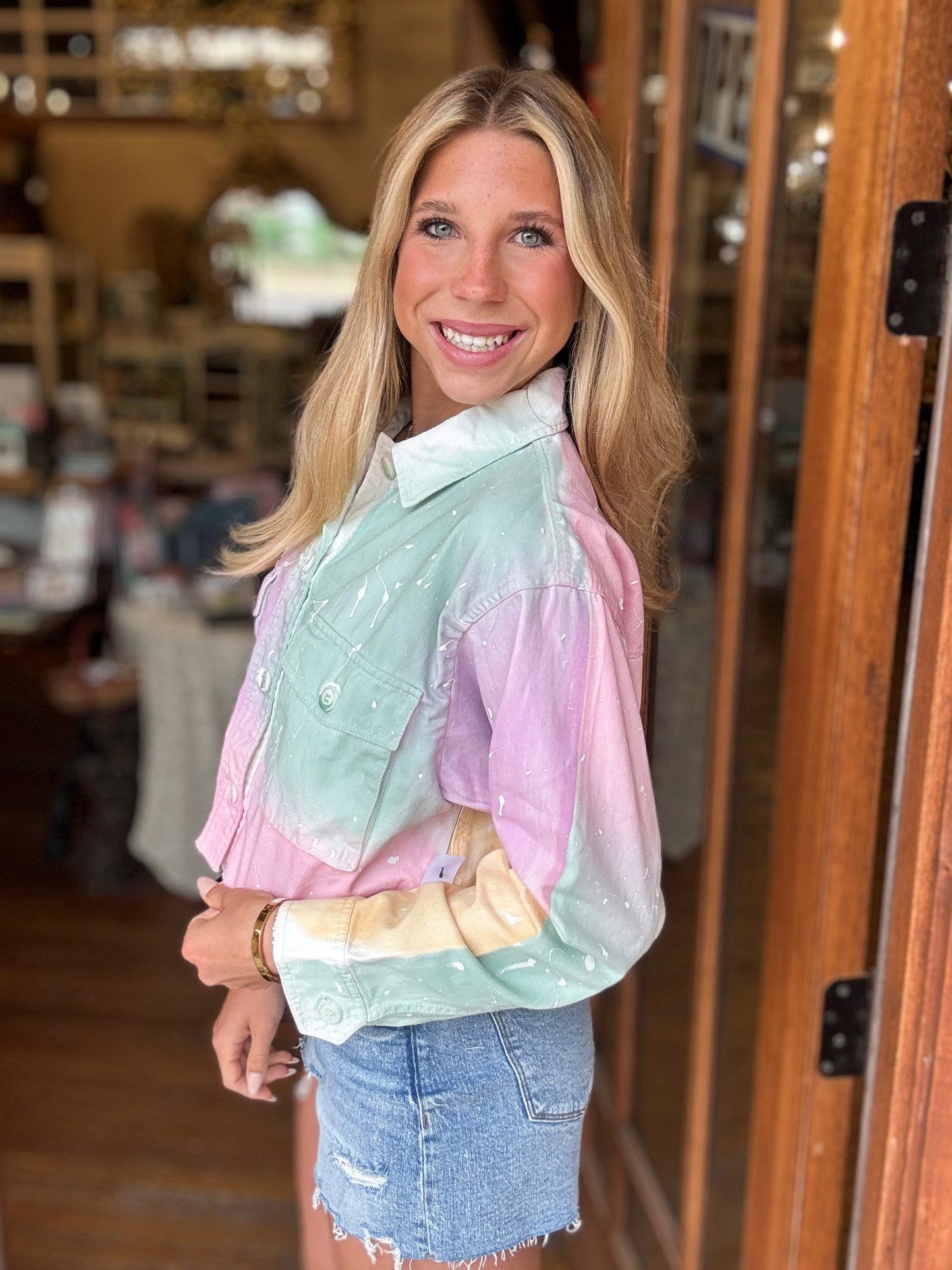 Jacket Cropped - Lunaria