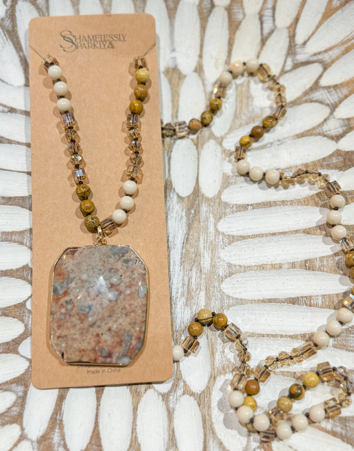 Necklaces | Natural Stone Mixed Bead Necklace