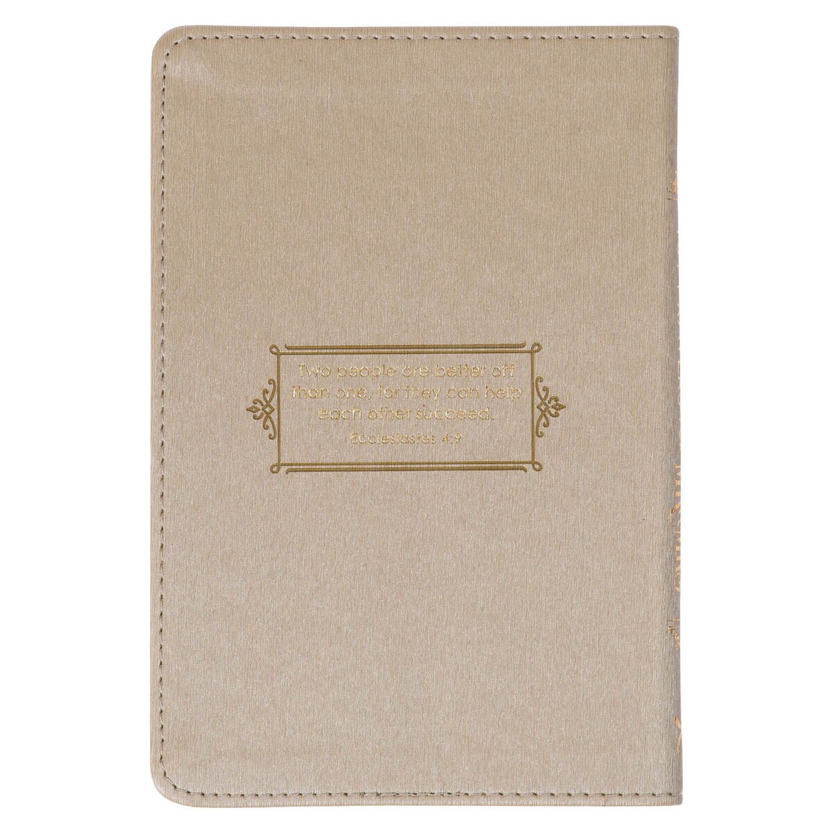 101 Prayers for Mr. & Mrs. Gold Faux Leather Prayer