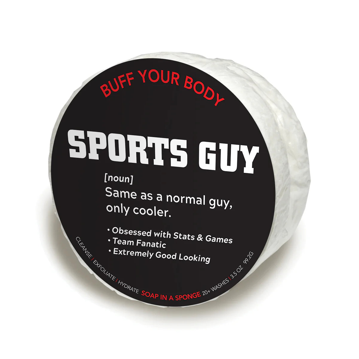 Caren Sports Guy Soap Sponge
